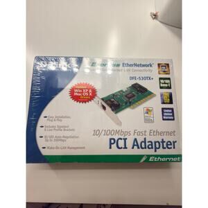 D-Link DFE-530TX+ PCI Fast Ethernet Network Adapter 10/100Mbps LAN Card